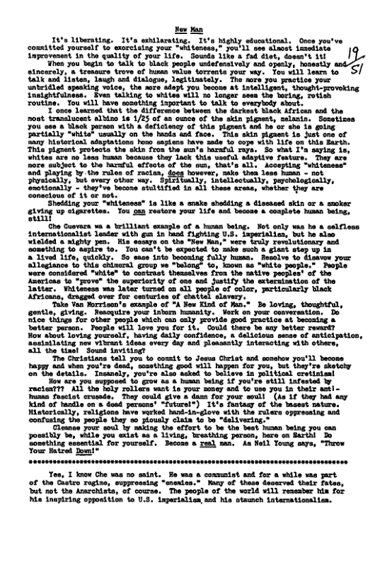 Now tan It’s libecating. It’s exhilerating. It’s highly sducational Once you’ve committed yoursslf to morcising your -uriteness,” Jou’ll ses alsest iasediste his inapiring opponttion 4o U.S. inperialies asd his otawmch intermationalien.